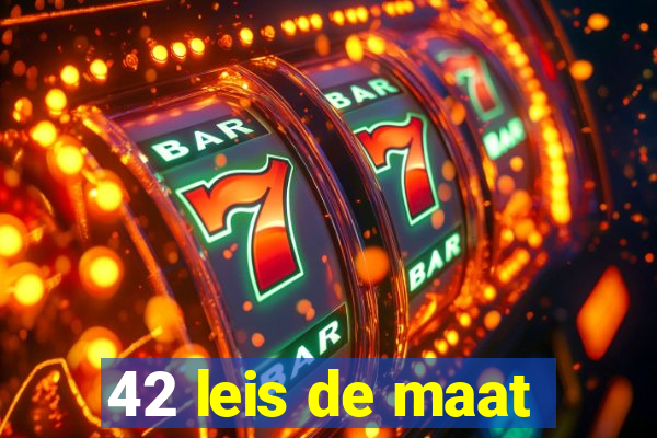 42 leis de maat