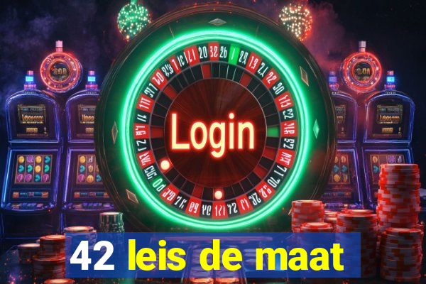 42 leis de maat