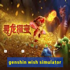 genshin wish simulator