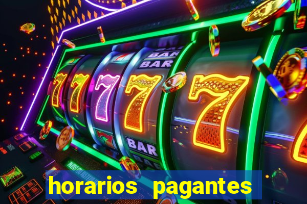 horarios pagantes fortune tiger bet7k