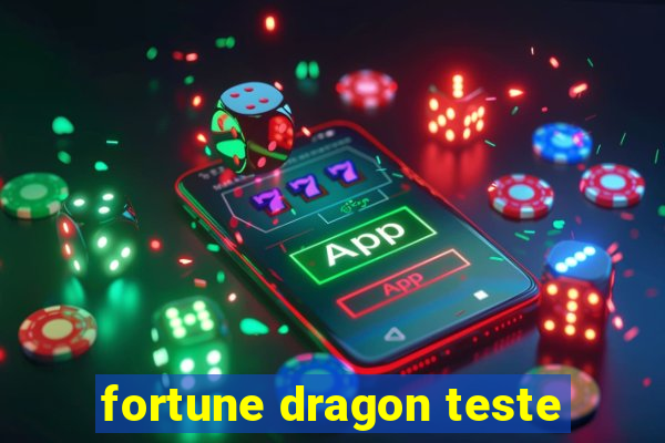 fortune dragon teste