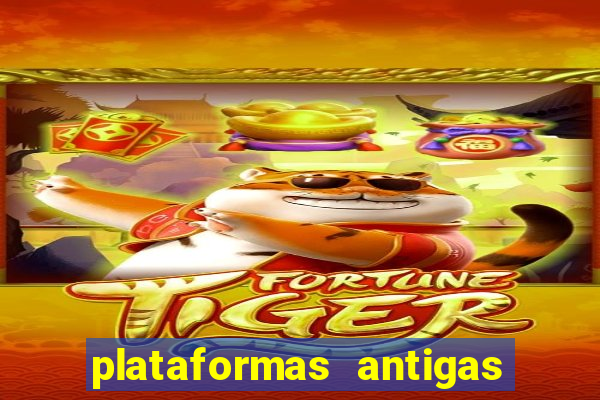 plataformas antigas de jogos