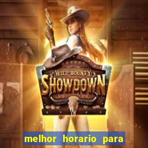 melhor horario para jogar fortune rabbit