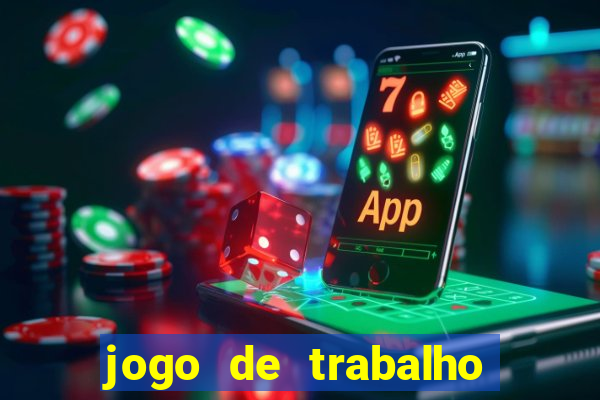 jogo de trabalho no escritório