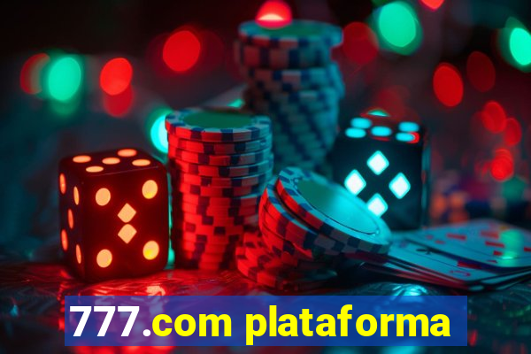 777.com plataforma