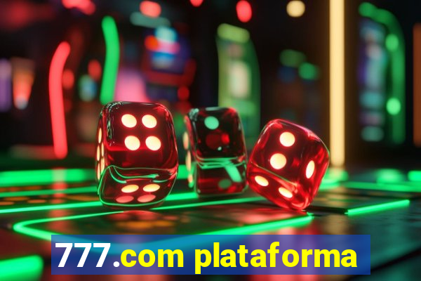 777.com plataforma