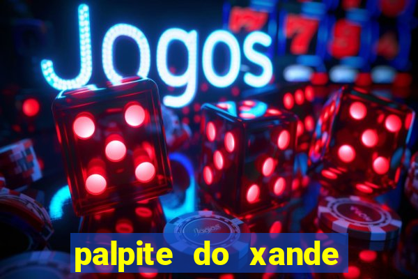 palpite do xande de hoje