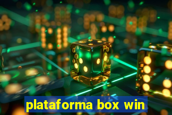 plataforma box win