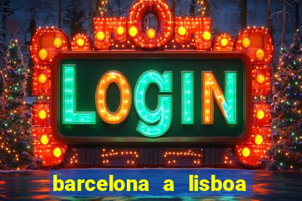 barcelona a lisboa de trem