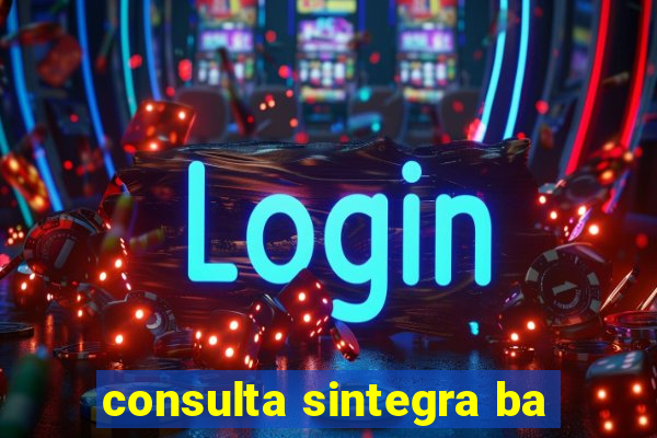 consulta sintegra ba