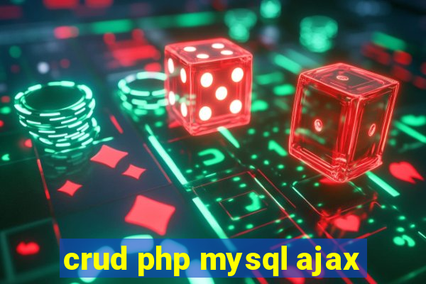 crud php mysql ajax