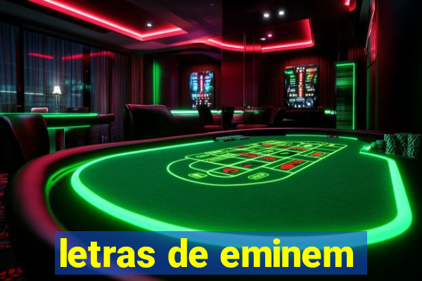 letras de eminem