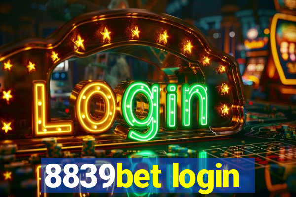 8839bet login