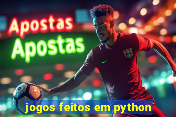 jogos feitos em python