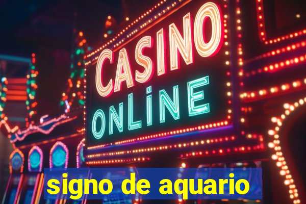 signo de aquario