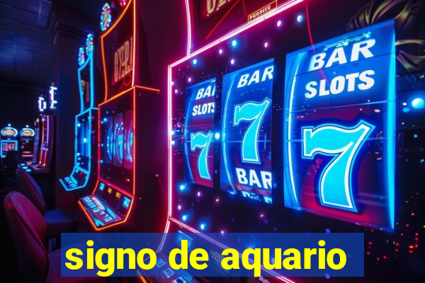 signo de aquario