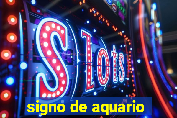 signo de aquario