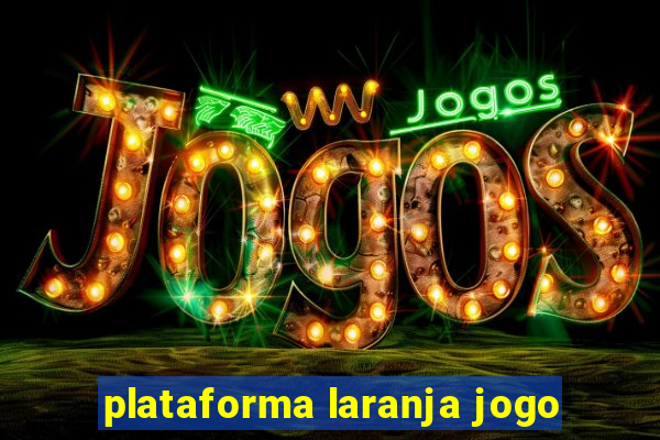 plataforma laranja jogo