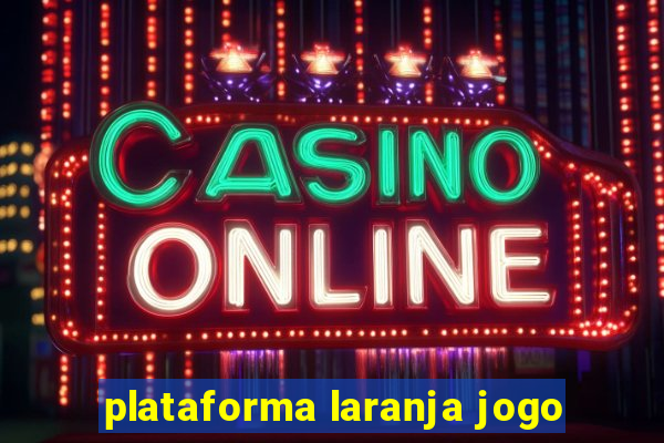 plataforma laranja jogo