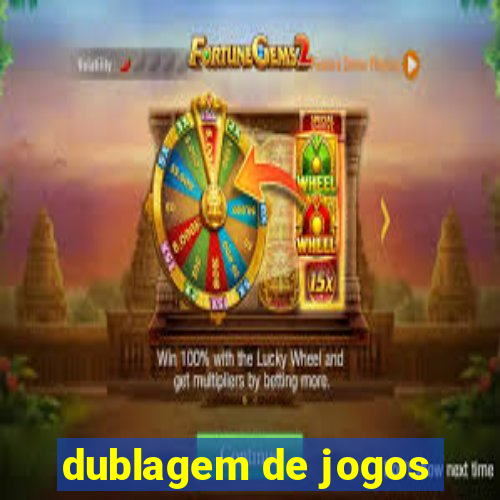 dublagem de jogos