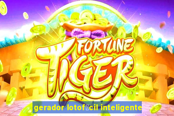 gerador lotof谩cil inteligente