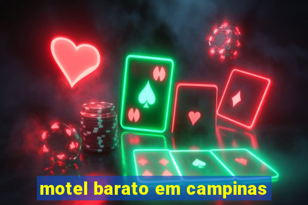 motel barato em campinas