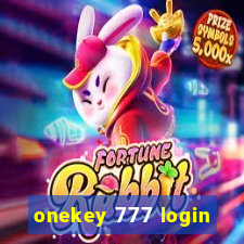 onekey 777 login