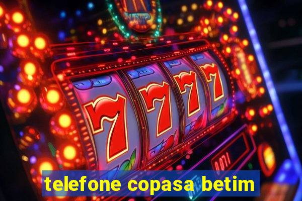 telefone copasa betim