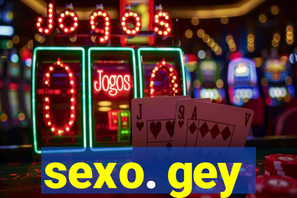 sexo. gey