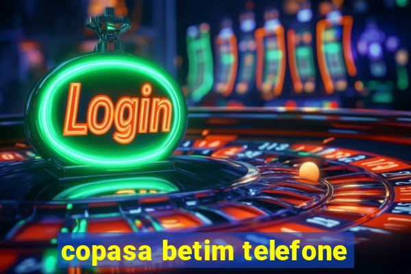 copasa betim telefone