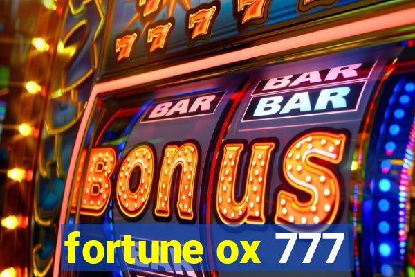 fortune ox 777