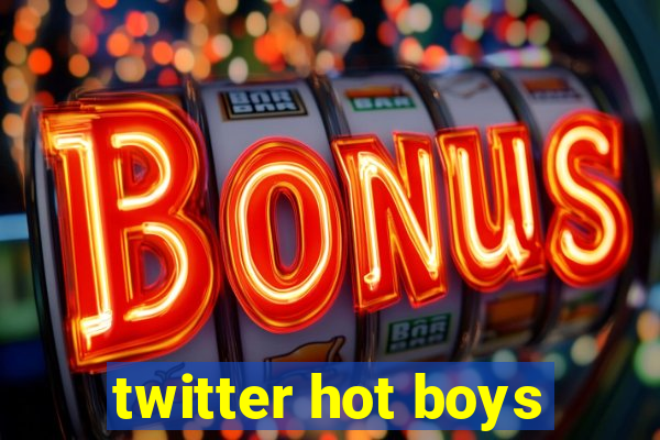 twitter hot boys