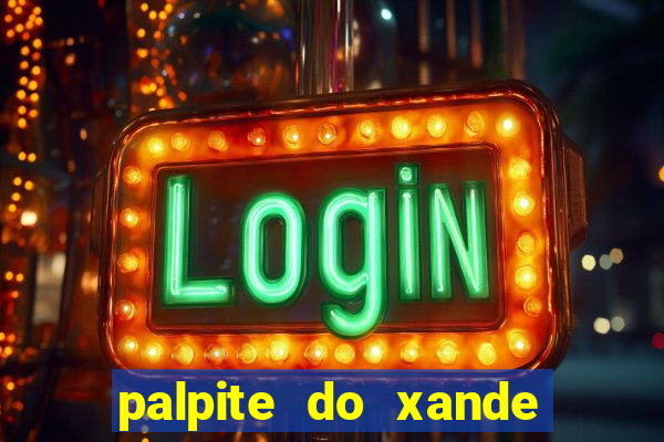 palpite do xande para hoje