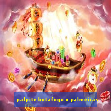 palpite botafogo x palmeiras