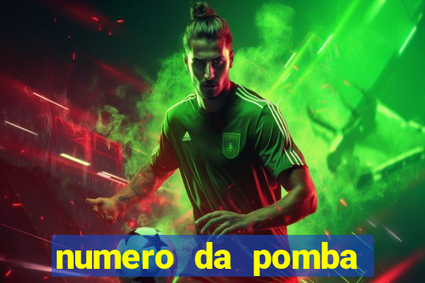 numero da pomba jogo do bicho