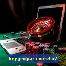 keygen para corel x7