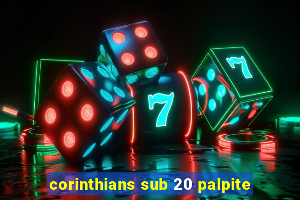 corinthians sub 20 palpite