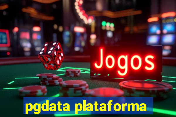 pgdata plataforma