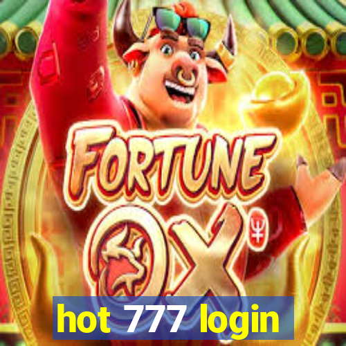 hot 777 login