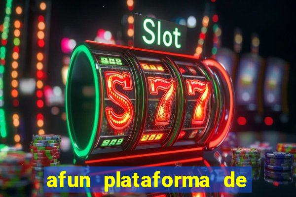 afun plataforma de jogos para ganhar dinheiro