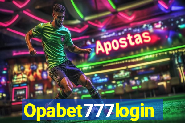 Opabet777login