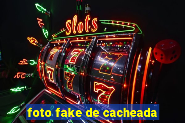 foto fake de cacheada