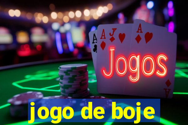 jogo de boje