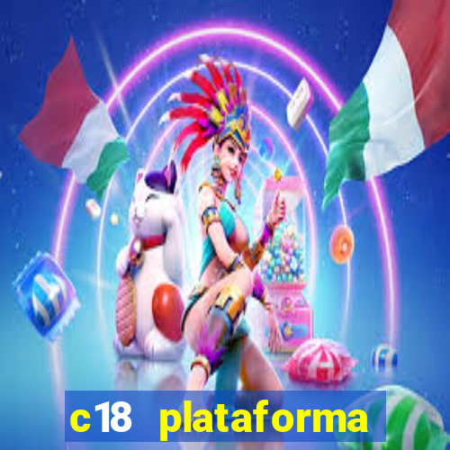 c18 plataforma login entrar