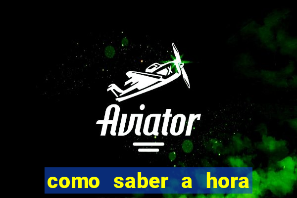 como saber a hora de apostar no aviator