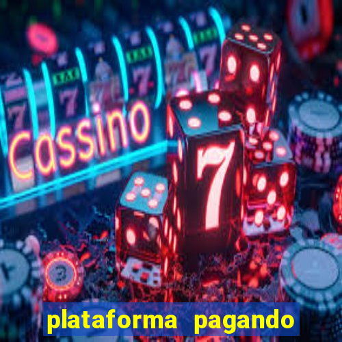 plataforma pagando no cadastro slots