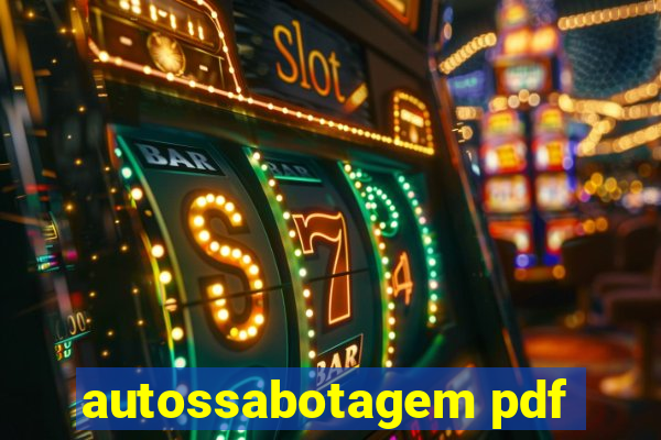 autossabotagem pdf