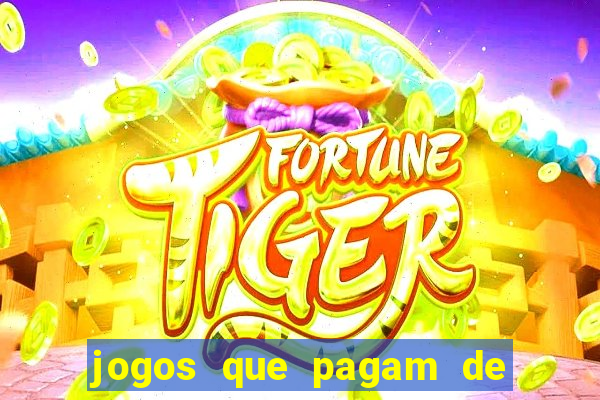 jogos que pagam de verdade no pix 2024