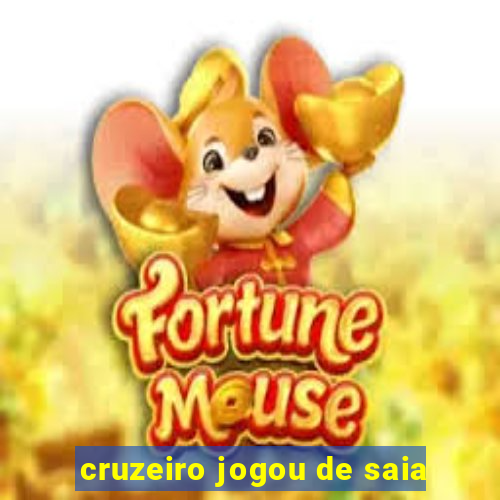 cruzeiro jogou de saia