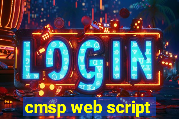 cmsp web script